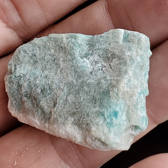 #7 Raw Amazonite Crystal - Picture 2 of 7